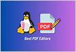 Os 5 melhores editores de PDF para Linux que você deve